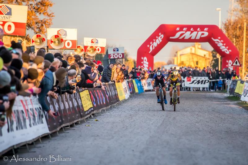 Gioele Bertolini e Silvia Persico re e regina del 20° Ciclocross del Ponte di Faè di Oderzo